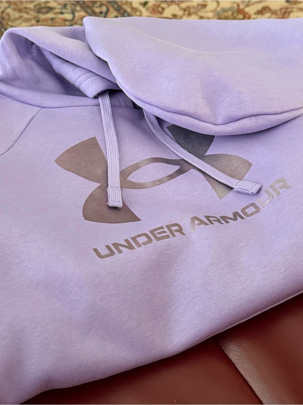 Under Armour Women’s XS Light Purple Crewneck Hoodie NWT - Picture 4 of 5